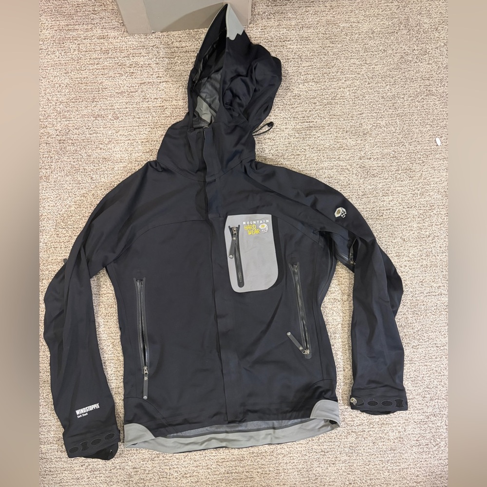 Mountain hardware, soft shell, wind, stopper jacket